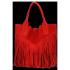 Dámská kabelka shopper bag Vittoria Gotti červená VPOS9